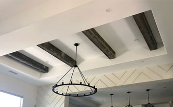 COFFERED CEILING BEAMS