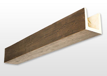 QUICK-SHIP FAUX WOOD BEAMS (MONOLITHIC)