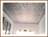 Basement ceiling tiles