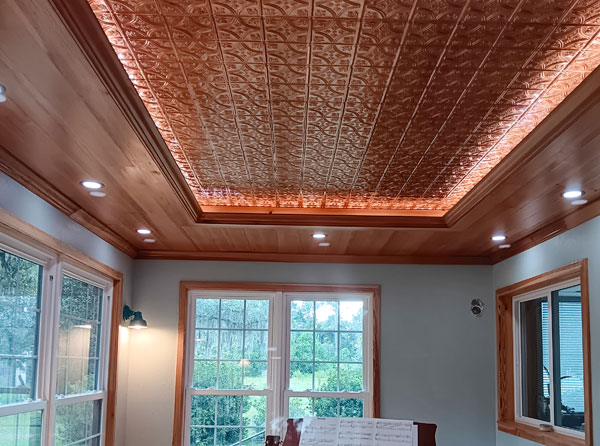 Shanko – Copper Ceiling Tile – #209