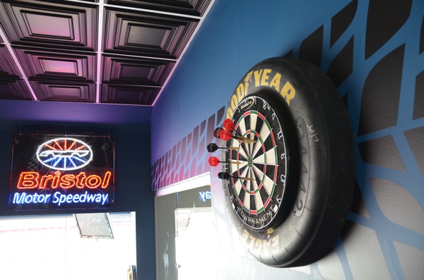 Ultimate Man Cave Images from VIP Seating in Bristol Speeday Darts-bristol-speedway