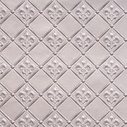  Fleur de Lis – 3 ” Pattern – Faux Tin Backsplash Roll – WC 80 