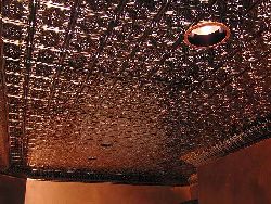 1204 Tin Ceiling Tiles Polished Copper