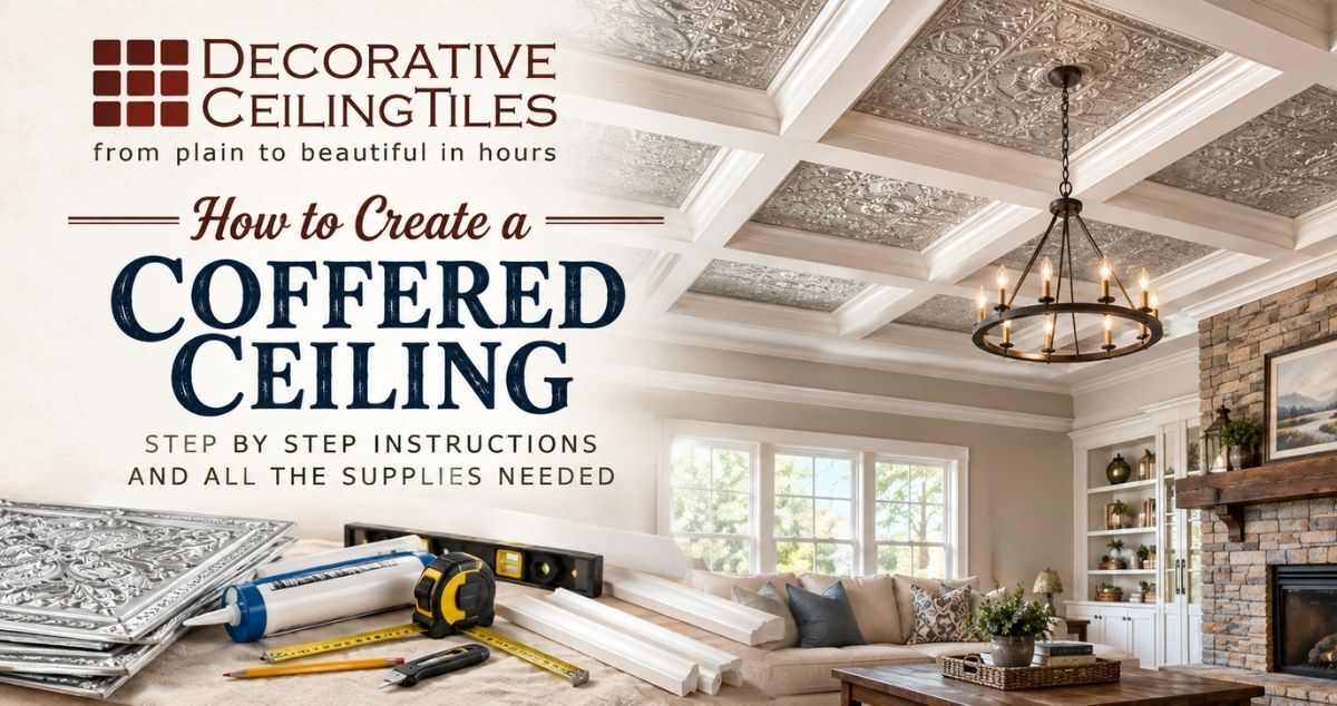 how to create a coffered ceiling step by step how to create a coffered ceiling step by step