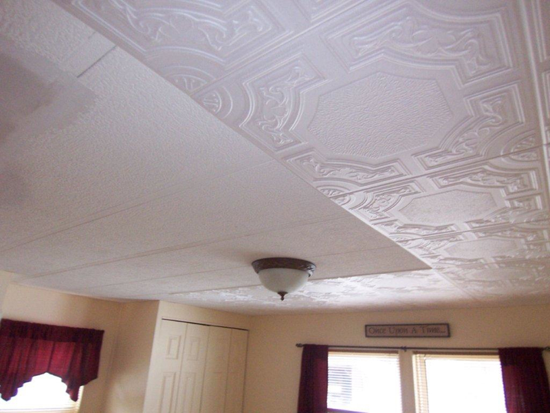 Kitchen Ceiling During Installation