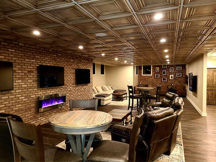 Drop Ceilings for Your Basement - Decorative Ceiling Tiles, Inc. Store